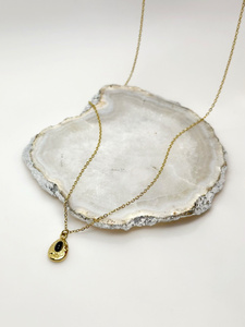 Gargantilla de verano esencial Retro Chic collares Moonriver estilo Simple con cadena de cuentas de acero inoxidable joyería de cobre - Product Image 3