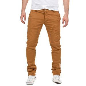 Customized Brand Men's Slim Fit Chinos <b>Trouser</b> <b>Pants</b> Breathable 100% Cotton Fashionable Casual Style for Summer From BD - Product Image 6