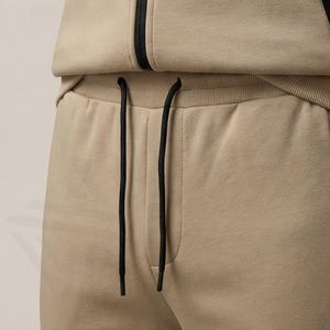 Ensemble de survêtement pour homme OEM ODM, jogging respirant, design personnalisé, logo, 100% coton, ensemble décontracté deux pièces, vêtements de sport pour la salle de sport - Product Image 5