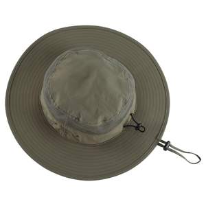 Custom Logo Outdoor Wide Brim Boonie Fisherman Bucket Hat Waterproof UV Protection String Resistant for <b>Hiking</b> Daily Travel Use - Product Image 3
