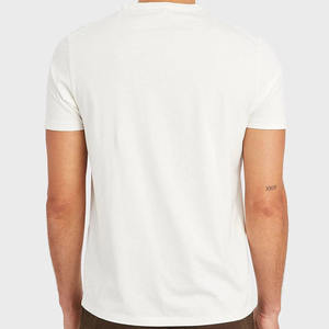 Alta calidad para hombre 100% algodón camiseta en blanco unisex personalizado DTG Logo serigrafía camisetas con etiqueta camiseta de microfibra - Product Image 2