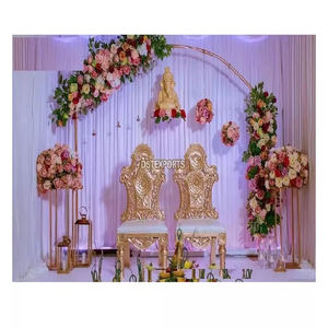 เก้าอี้เวทีสำหรับคู่แต่งงานอินเดียสุดพิเศษเก้าอี้เจ้าบ่าว - Product Image 1