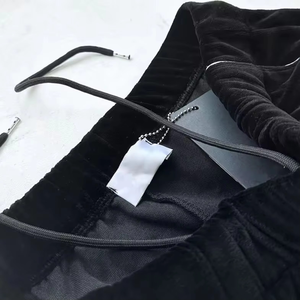 Último estilo de talla grande con logotipo personalizado, chándales para hombre, chándal de terciopelo, trajes para correr para hombre, conjunto de 2 piezas, chándal de terciopelo para hombre - Product Image 6