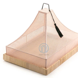 Bandeja natural hecha a mano con una cubierta de lino, perfecta como regalo para Ramadán o cualquier fiesta especial con el mejor precio - Product Image 2