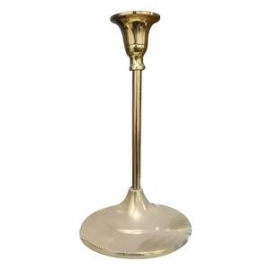 Bougeoir en métal en fer de qualité supérieure fabriqué à la main support en verre poli avec pot de bougie pour les décorations de maison de mariage de noël - Product Image 4