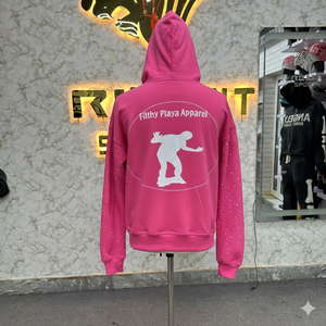 Service OEM maintenant disponible en taux réglable Sweat à capuche zippé Puff Printed fabriqué en usine à bas prix Sweats à capuche pour hommes - Product Image 5