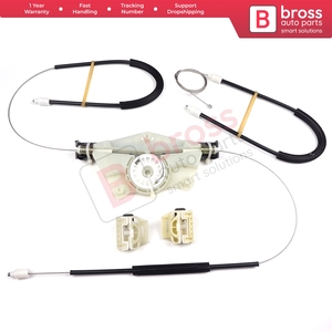 BWR124 Kit de reparación de regulador de ventana puerta delantera derecha para Toledo MK2 1M2 1998-2004 Leon MK1 1M1 1999-2006 4/5 puerta 1M0837462A - Product Image 6