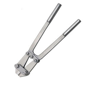 Coupe-goupille de route orthopédique manuelle de qualité chirurgicale finition Dall vis réglable à Double action classe d'acier inoxydable de qualité médicale - Product Image 5