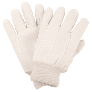 ถุงมือผ้าฝ้ายเจาะขนาด12ออนซ์สำหรับ2024ถุงมือนิรภัยถุงมือจับแน่นทนทานป้องกันการบาดป้องกันไฟฟ้าสถิตย์ - Product Image 3