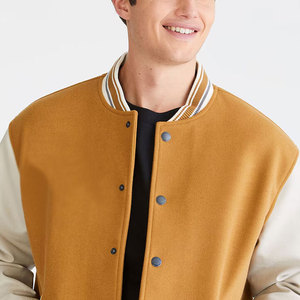เสื้อแจ็กเก็ตทีมกีฬาของผู้ชายเสื้อแจ็กเก็ตมีสไตล์ที่ทันสมัย - Product Image 6