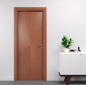 Puertas Interiores de MDF para Manualidades, Núcleo Sólido Hueco, Precolgadas, Insonorizadas, para Dormitorio, Villa, Sala de Estar, Estilo Minimalista Vietnamita - Product Image 6