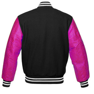 Oem Service Vestes pour homme Versity en cuir de laine Vestes pour hommes les plus populaires Veste Versity en cuir à manches en laine Offre Spéciale pour homme - Product Image 6