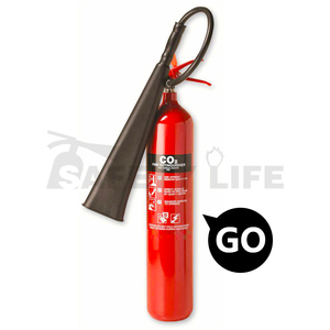 Extintor de Incendios de <span class=keywords><strong>CO2</strong></span> con Certificación BSI o TUV CE, Tamaños Portátiles de 2 kg, 3 kg, 5 kg, 7 kg y 9 kg, Clase C y E - Product Image 4
