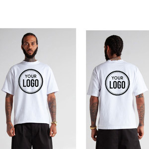 Shaka เสื้อยืดผู้ชายผ้าฝ้ายแขนสั้นคอตตอนเสื้อยืดครอป - Product Image 6