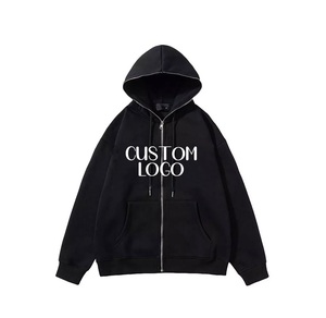 Sweats à capuche personnalisés pour hommes en coton mélangé de haute qualité Streetwear Basics Embroidery Digital Winter Essentials - Product Image 1