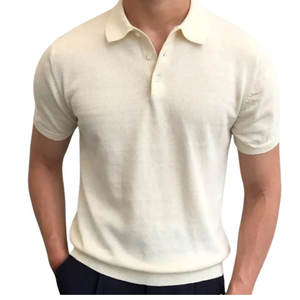 Camisetas de polo con logotipo bordado personalizado para hombre, polos de golf deportivos de calidad, tela de punto de fábrica barata con función antiarrugas - Product Image 3