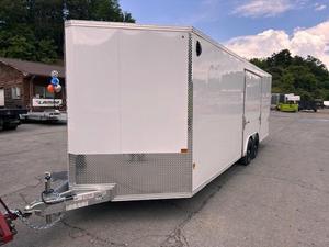 Remolque de Carga Cerrado de 8.5x24 con Eje Tándem, Remolque Utilitario con Panel de Aluminio, Remolque de Transporte de Alta Resistencia - Product Image 1