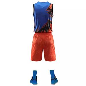 Ventes en gros d'usine, maillots de basket-ball pour équipe de haute qualité, à séchage rapide, maillots de basket-ball pour hommes, ensemble de basket-ball - Product Image 3