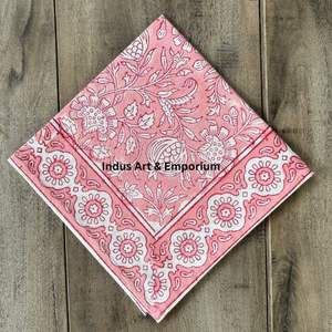 Napperon et serviette de table imprimés en bloc à la main-Acheter des napperons imprimés personnalisés, nappe peinte à la main, serviette de table en bloc à la main - Product Image 3