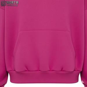 Sudadera con capucha para hombre de peso pesado con estilo con diseño de estampado degradado único Sudadera de invierno de gran tamaño personalizada Sudaderas con capucha de tela anticontracción - Product Image 4