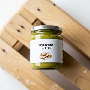 Beurre de pistache biologique tout naturel, frais et emballé avec des protéines à base de plantes et des graisses saines pour une alimentation propre - Product Image 4