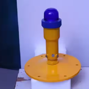 Elevated LED Taxiway <b>Light</b> Blue High Visibility Airport Airfield Lighting Durable Weather Resistant <b>Aviation</b> <b>Light</b> - Product Image 2