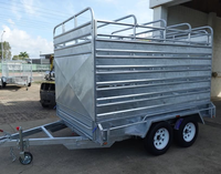 10×6 Cages galvanisées pour bétail, disponibles en stock, pour bovins, ovins, caprins, porcins, 2 800 kg