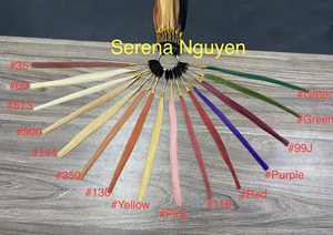 Anneau de couleurs pour cheveux humains en gros, nuancier coloré, nuancier Remy, anneau de couleurs pour extensions de cheveux à vendre 2025 - Product Image 6