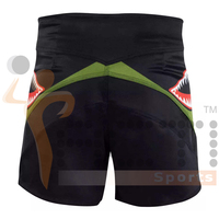Shorts MMA unisexes personnalisables, séchage rapide, logo par sublimation numérique, nouveau design, Spandex/Polyester 180g, short de kick-boxing, arts martiaux