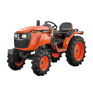 Oil Immersed Brakes Position Control and Made in Japan 27HP Power Kubota 4WD Farming Tractor for Agriculture Farming