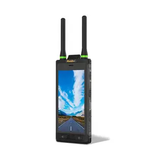 Portable DMR VHF/UHF 2 Voies Radio GNSS RTK Téléphone Industriel IP67 Android Robuste PDA avec lecteur de codes-barres