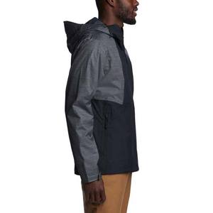 High Street Style hommes léger 450g coupe-vent vestes imperméable respirant à capuche vestes de pluie décontracté toile enduit - Product Image 4