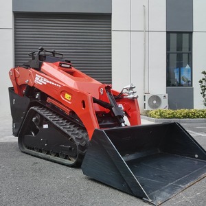 Mini-chargeuse compacte sur chenilles, diesel, haute puissance de creusement, à transmission par engrenages, avec godet de 30 m³ pour la construction agricole - Product Image 1