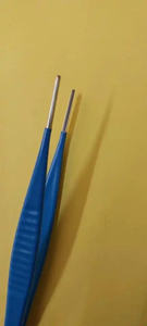 Pince à pouce vasculaire DeBakey isolée 8 "instrument chirurgical approuvé CE en acier inoxydable de haute qualité - Product Image 2