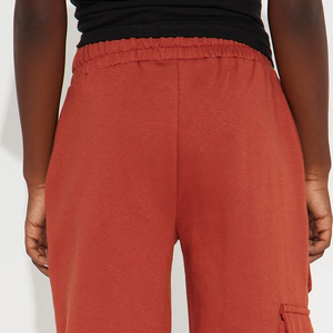 Pantalon cargo classique pour homme, coupe droite, taille mi-haute, OEM/ODM, tissu en sergé de coton doux, polyester, coupe droite, design de vêtements - Product Image 5