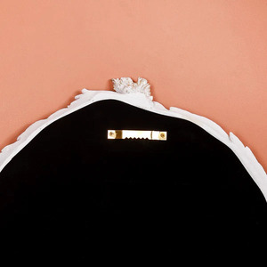 Feather fusion Oval Shape <b>Frame</b> Latest Wall <b>Mirror</b> for Home Decoration New Metal Wall <b>Mirror</b> in Wholesale Price - Product Image 4