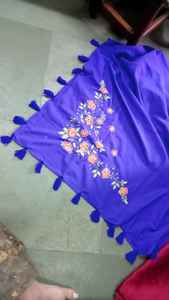 Chales de Cachemira Bordados con Flores y Flecos para Diseñadores de Bufandas y Tiendas de Accesorios de Moda para Reventa - Invierno y Verano - Product Image 6