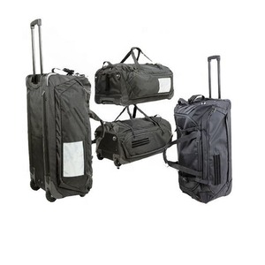 Rolling Duffle Black Bags Heavy Duty Tactical Messenger Senderismo Deportes Camping Bolsas de viaje - Product Image 1