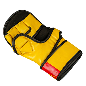 QST ถุงมือ MMA หนังกันน้ำน้ำหนักเบาป้องกันมือสำหรับมวยไทยถุงมือ MMA แบบออกแบบโลโก้ได้ตามที่ต้องการ - Product Image 6