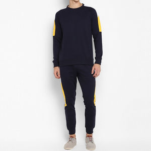 Ensemble de survêtement 2 pièces pour homme, streetwear d'hiver, 100% coton, respirant, séchage rapide, personnalisable, faible MOQ, fabriqué au Pakistan - Product Image 1