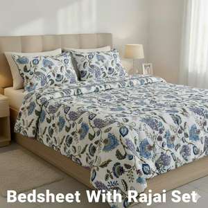 Juego de Sábanas de Lujo de 4 Piezas de Poliéster y Algodón, Tamaño King y Queen, Juego de Sábanas Tejidas para el Hogar, Estilo Liso, Juego de Funda Nórdica Tamaño Individual - Product Image 5