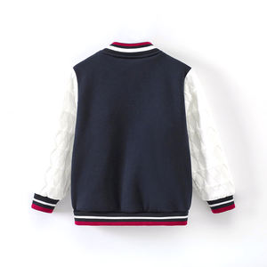 Wholesale Top Selling Kid Varsity <b>Jackets</b> with <b>Long</b> Sleeves Best Quality Professional Blank Kids Varsity <b>Jacket</b> - Product Image 2