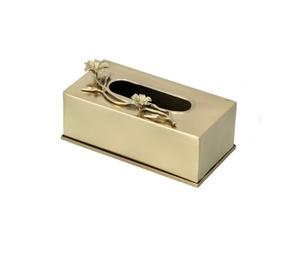 Caja de servilletas de acero inoxidable de diseño único Caja de papel de seda de tamaño personalizado de forma cuadrada para uso en utensilios de cocina - Product Image 4