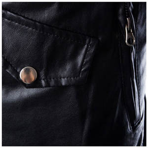 แจ็กเก็ตหนังของผู้ชายดีไซน์ดีที่สุดพิมพ์โลโก้ได้ตามต้องการน้ำหนักเบาบริการ OEM สำหรับฤดูหนาว - Product Image 6