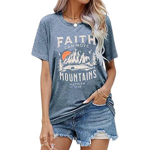 Camisetas de Poliéster Personalizadas para Mujer, Venta al por Mayor, Tejido Suave de Secado Rápido, Camiseta Lisa de Mezcla de Poliéster para Mujer - Product Image 6