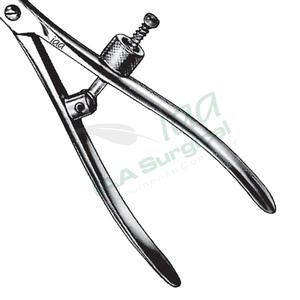 Pinzas de Acero Inoxidable de Alta Calidad para Sujeción de Huesos, 20 cm, Pinzas Ortopédicas de Reducción 02-077-20, Instrumentos Quirúrgicos - Product Image 6