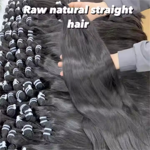 Extensiones <span class=keywords><strong>de</strong></span> Cabello Crudo Liso Sedoso y Paquetes <span class=keywords><strong>de</strong></span> Tejido <span class=keywords><strong>de</strong></span> Cabello Remy Virgen Crudo <span class=keywords><strong>de</strong></span> Proveedor al <span class=keywords><strong>Por</strong></span> Mayor, Paquetes <span class=keywords><strong>de</strong></span> Cabello Rizado Birmano con Cutícula Alineada - Product Image 3