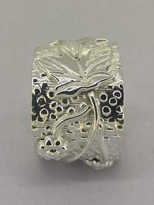 Fine Polishing Wholesale 925 Sterling <b>Silver</b> Gold Plated Meditation <b>Ring</b> Spinner Band Handmade Fashion <b>Rings</b> for <b>Men</b> Party - Product Image 3