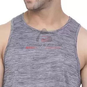 2025 nueva llegada camiseta sin mangas de Color personalizado de secado rápido transpirable de punto estilo Casual precio al por mayor - Product Image 6