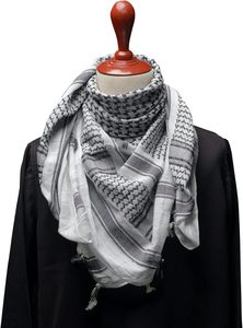 Shemagh tactique personnalisé en toile 100% coton, nouveau style camouflage, écharpe arabe respirante et coupe-vent pour activités tactiques en extérieur - Product Image 3